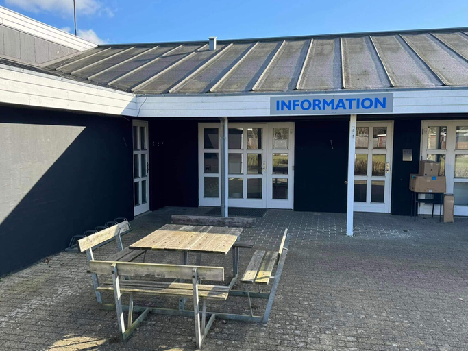 Outdoor dining 3, 4 Person Holiday Home in Hampen, Ikast-Brande