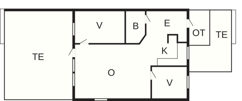 Floor plan, Inviting Island Getaway in Laeso, Læsø