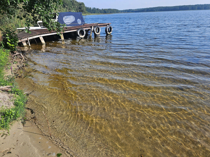Water view, Holiday Home Right on the Lake Shore, Koszalin