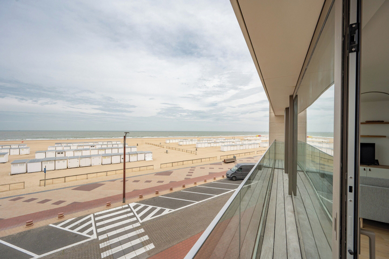 Balcony, Apartment Knokke-heist With Sea View, West-Vlaanderen