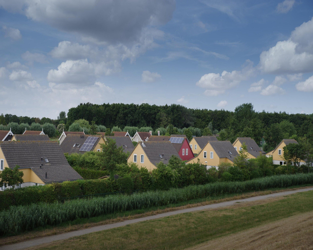 View from property 4, Nice Holiday Home With Washing Machine, in a Holiday Park 200m. From the Beach, Kapelle