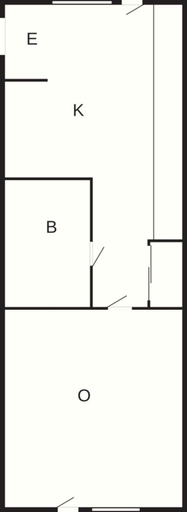 Floor plan, 2 Person Comfortable Holiday Park Home in Testby, Malmö