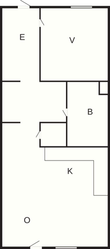 Floor plan 4, 2 Person Holiday Park Home in Testby, Malmö