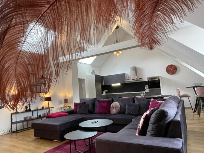 Living room 5, Holiday Home in Ardennes Near Coo Waterfalls, Liège