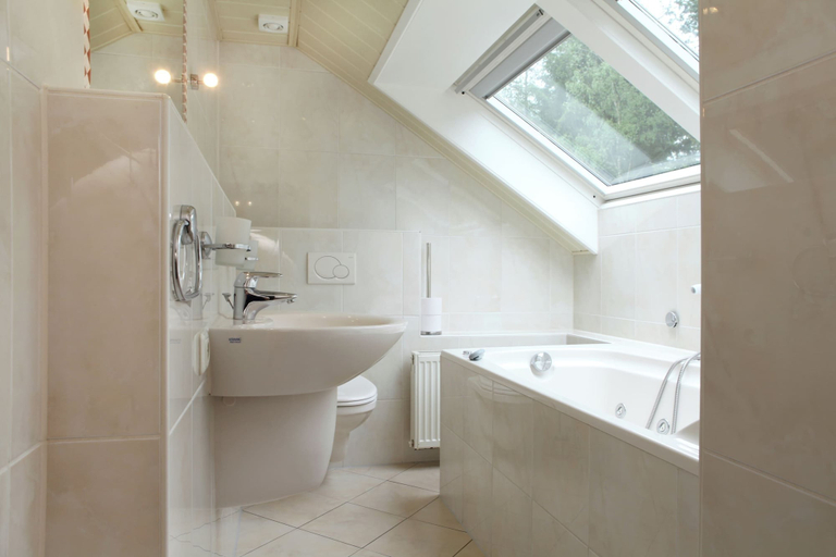Bathroom 3, Quaint Villa in Doornspijk With Swimming Pool, Nunspeet