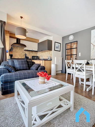 Living room 3, Cosy Sunny Apartment Near Zeedijk, West-Vlaanderen