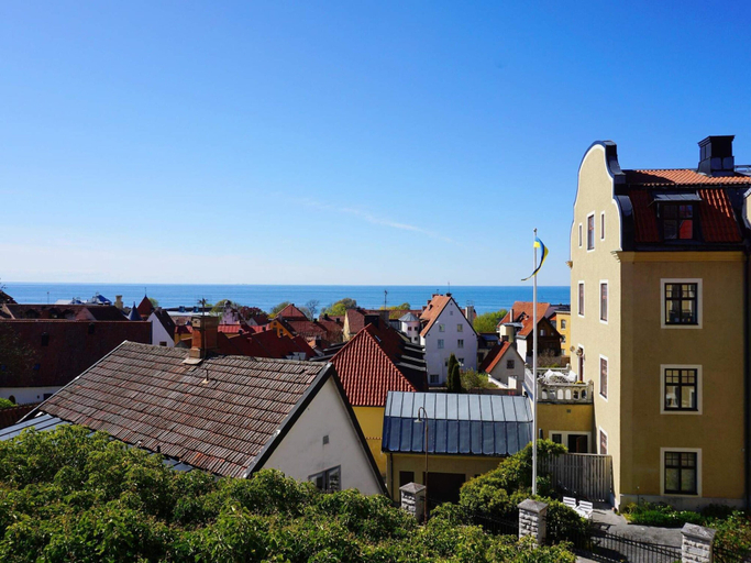 View from property, 4 Star Holiday Home in Visby, Gotland