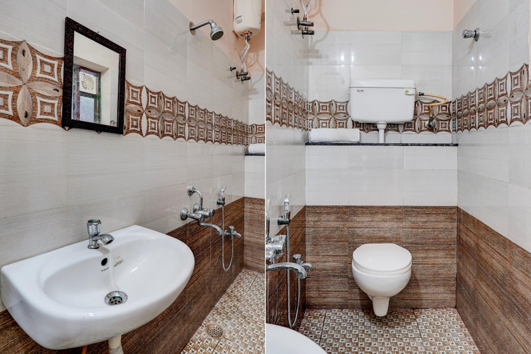 Bathroom, Super Hotel O Choolai Near Chennai Railway Station, Chennai