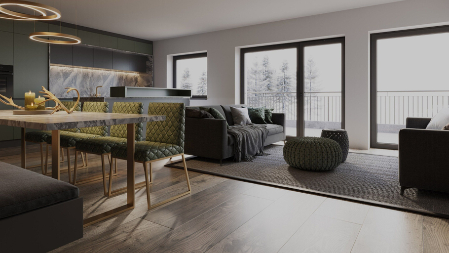 Living area 2, Apartment in Berwang With Ski-in & Sauna, Reutte