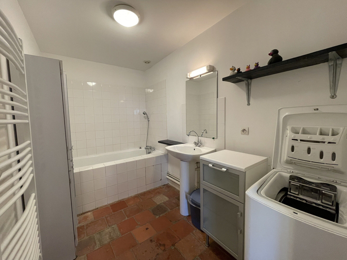 Bathroom, Relaxing Nature Stay in Thoree-les-pins, Sarthe