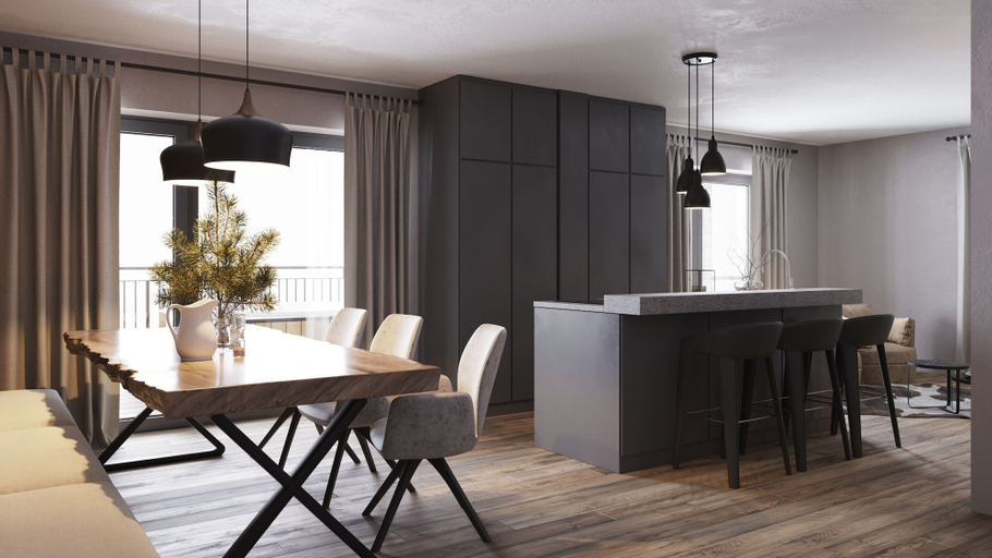 Dining 3, Apartment in Berwang With Ski-in/ski-out, Reutte
