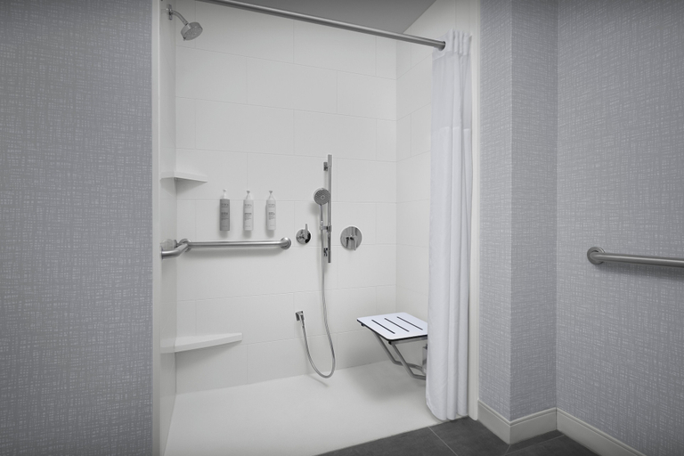 Bathroom 4, Hampton Inn Ithaca, Tompkins