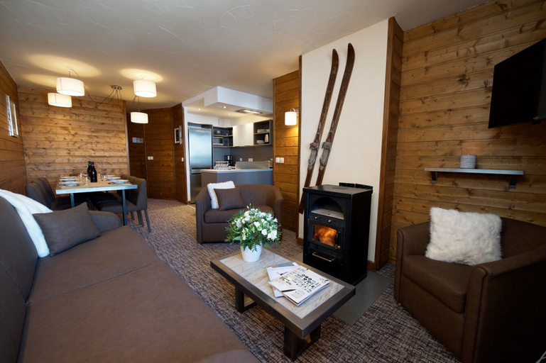 Living room 4, Apartment in French Alps, Savoyard Charm, Savoie