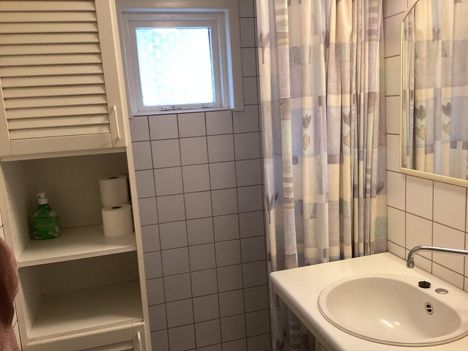 Bathroom, 6 Person Holiday Home in Ansager, Varde