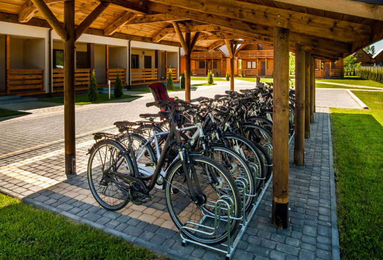 Property grounds, Two-storey Holiday Cottages, Plesna, Koszalin