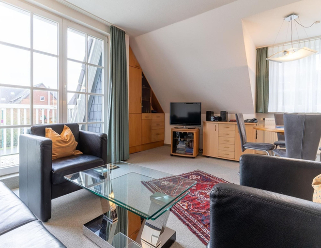 Living room 1, Ferienwohnung in St. Peter-ording, Nordfriesland