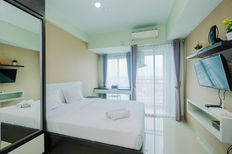 Bedroom 3, Modern And Comfy Studio Apartment Grand Dhika City, Bekasi