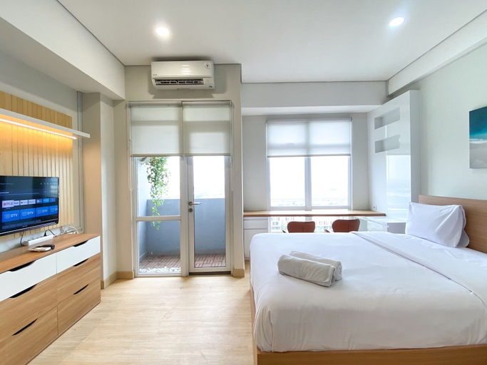 Bedroom 4, Relaxing Studio At Vasanta Innopark Apartment, Cikarang