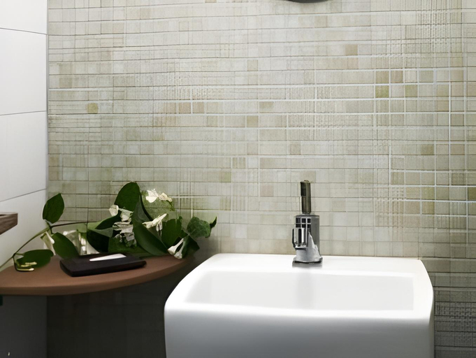 Bathroom, Doma Hotel, Crete