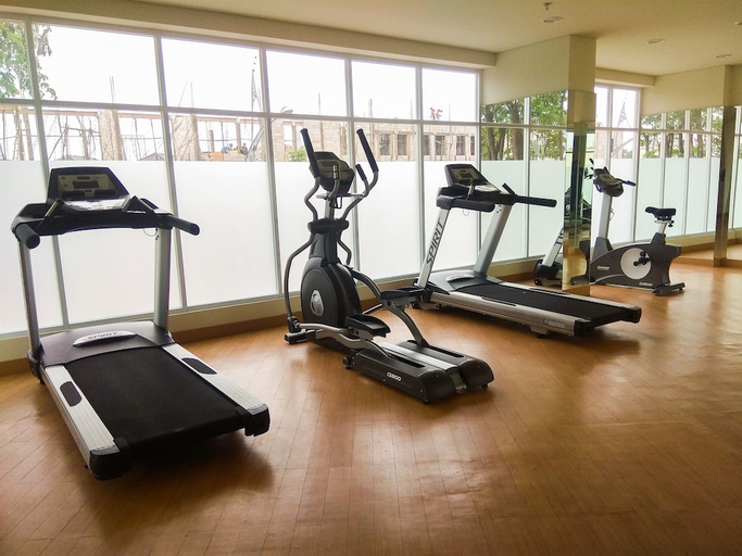 Fitness Facility 5, 원더풀 1BR 아파트먼트 앳 무스티카 골프 레지던스 위스 골프 뷰, Cikarang