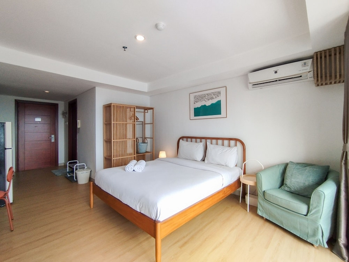 Bedroom 3, Metropolitan Studio Room Apartment Tamansari Tera Residence By Travelio, Bandung