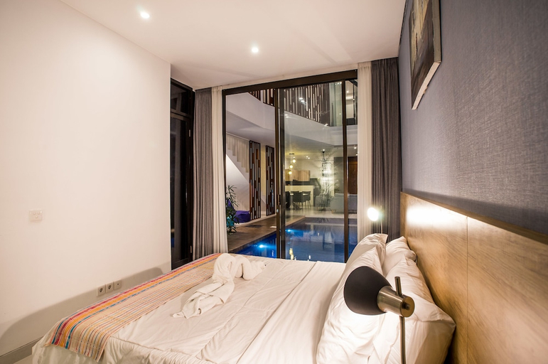 Bedroom 3, Berawa Bali Beach Villas by The Kunci, Badung