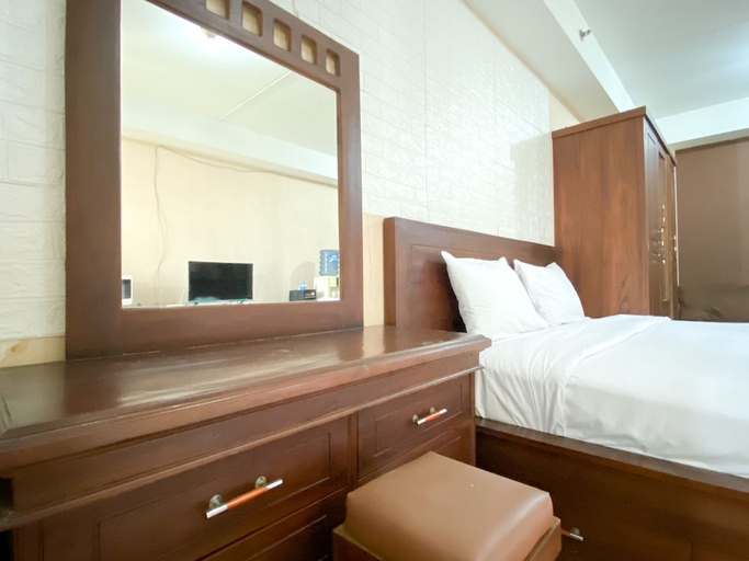 Living Area 3, Cozy Studio (No Kitchen) At 1St Floor Metropark Condominium Jabebeka Apartment, Cikarang