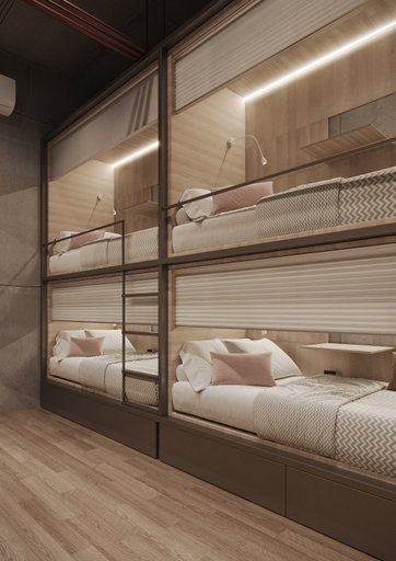 Bedroom 4, Doo Hostel, Tashkent City
