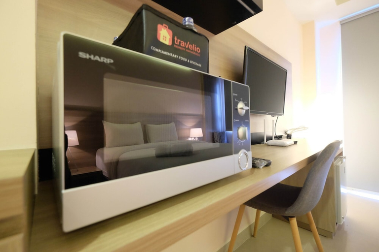 Bedroom 3, Fully Furnished Studio Apartment at Mustika Golf Residence, Cikarang