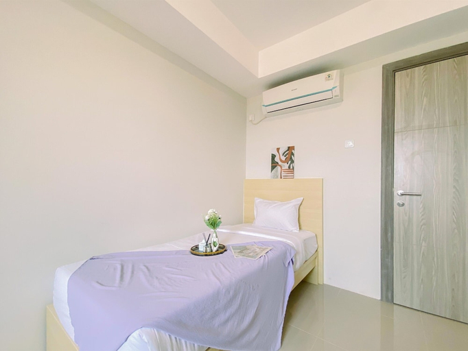 Bedroom 3, Modern Look 2Br Apartment At Anwa Residence, South Tangerang