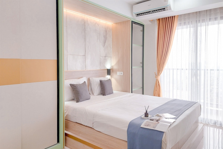 Bedroom 2, Homey And Comfort Stay Studio Apartment At Anwa Residence, South Tangerang