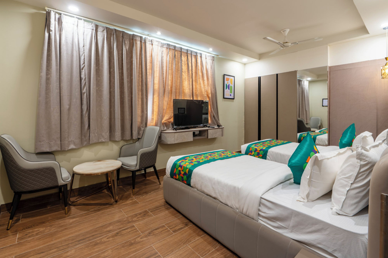 Bedroom 4, Treebo Premium Gateway Triveni, Kaushambi