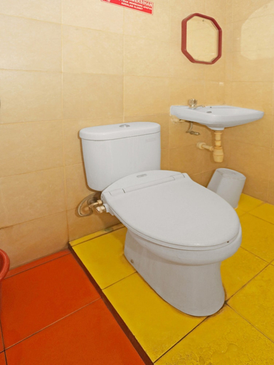 Bathroom 4, Hotel O Sion Holiday, Tangerang