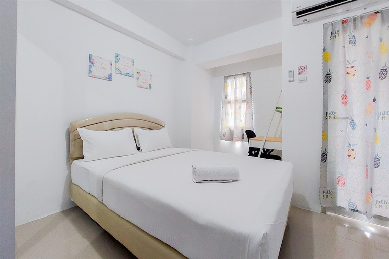 Guestroom 4, Fancy And Nice Studio At Urbantown Serpong Apartment, South Tangerang