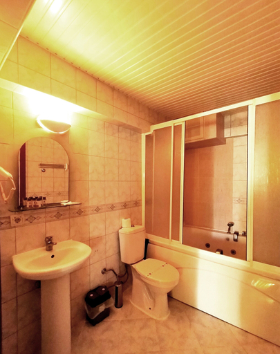 Bathroom, Eras Hotel, Alanya
