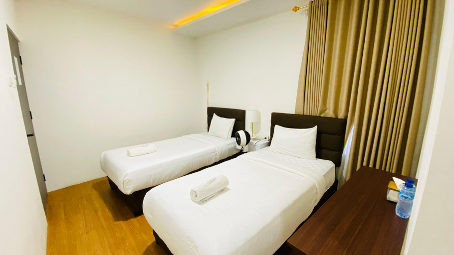 DOUBLE.D GUESTHOUSE SYARIAH Room Type - Deluxe Twin