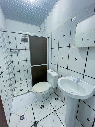 Bathroom 1, Pousada Sempre Viva Lencois, Lençóis