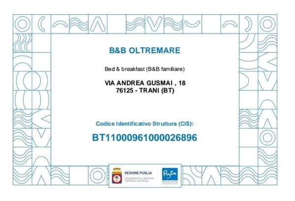 Others 2, B&B OLTREMARE, Barletta-Andria-Trani