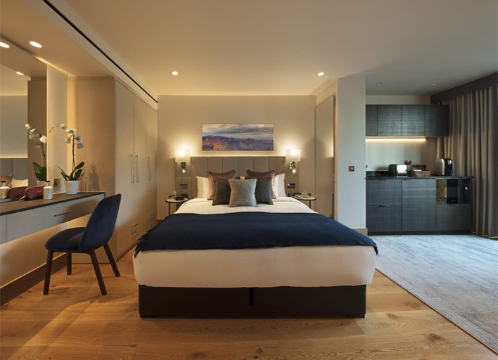 Bedroom 3, Tower Suites by Blue Orchid, London