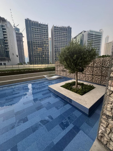 Pool 4, 1BHK in Business Bay.Burj View.Balcony, Dubai