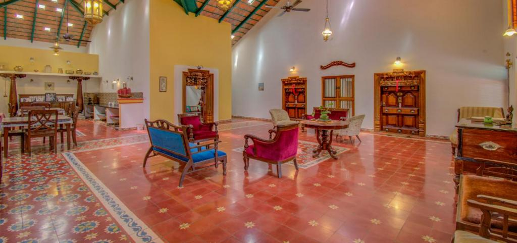Lobby, amã Stays & Trails, Rare Earth Estate-Coorg, Kodagu