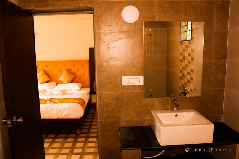 Bathroom 2, lotus beach resort, Uttara Kannada