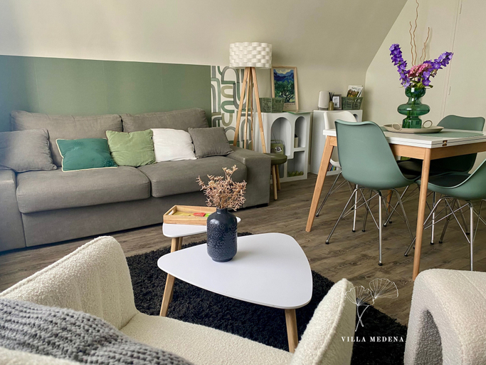 Living area 3, Villa Medena, Mayenne