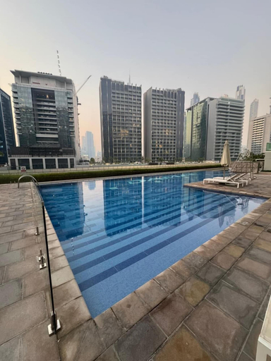 Pool 5, 1BHK in Business Bay.Burj View.Balcony, Dubai