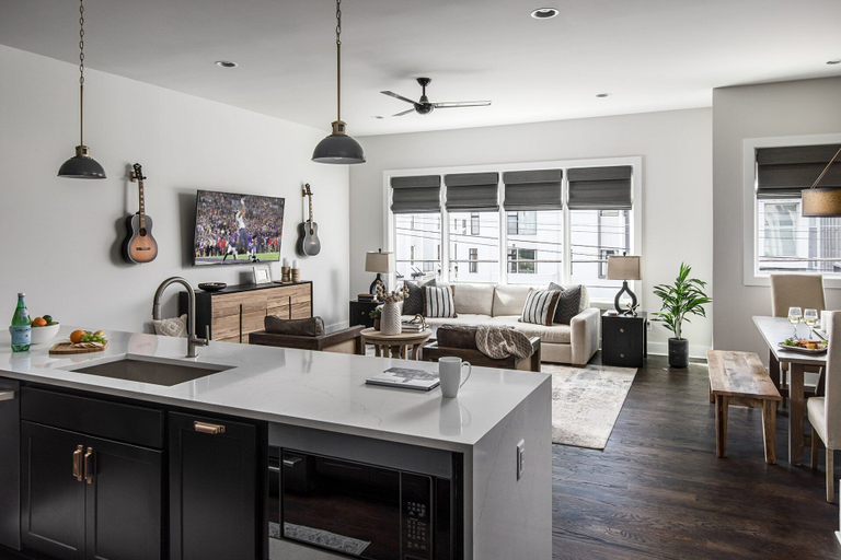 Interior 5, Luxe-tennessee Row-heart of Gulch-mins to Broadway, Davidson