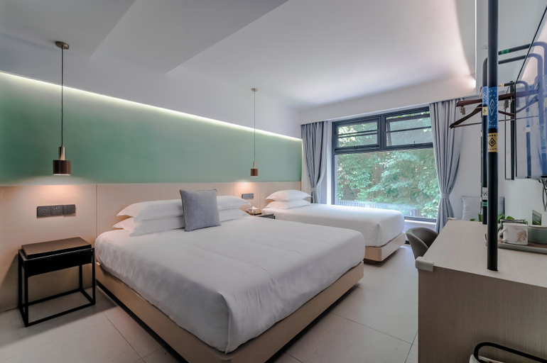 Room 2, Blooming Lotus Hostel, Hangzhou