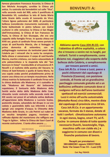 Others 2, casa johrico, Cosenza