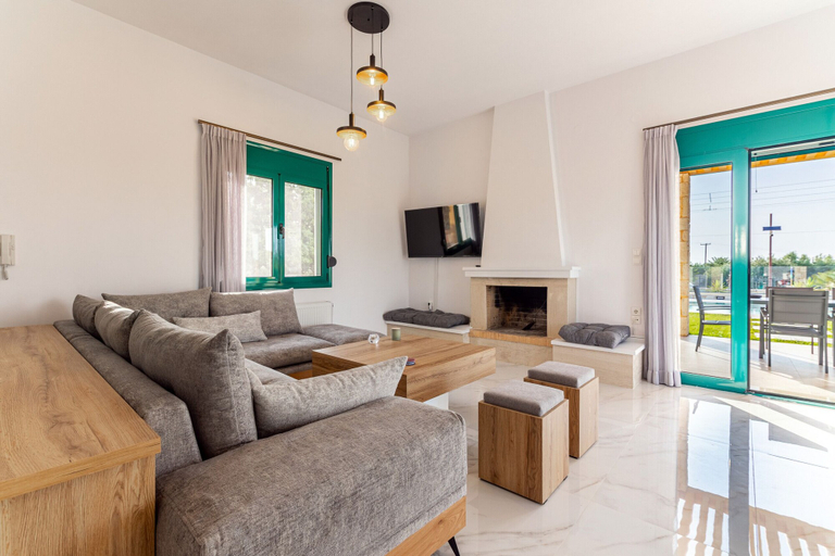Living room 4, Sandi Villa, Crete