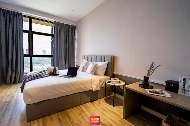 Bedroom 5, Millerz Square Suites · Near Mid Valley & The Gardens Mall, Kuala Lumpur