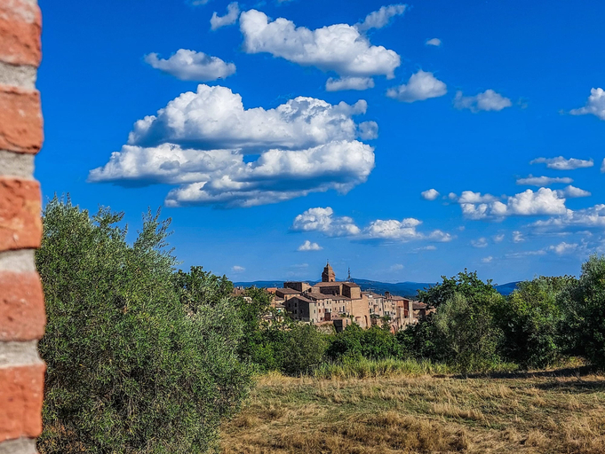 Land view from property 3, The Monteleone, Terni